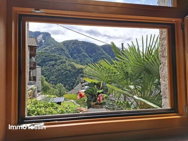 Sehr gemütliches Rustico mit Loggia und Garten an ruhiger und sonniger Bergsichtlage 5