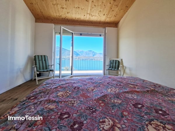 SELTENHEIT: Moderne 5 1/2 Zimmer Villa & Bauland mit einmaliger Seesicht auf den Lago Maggiore so weit das Auge reicht 10
