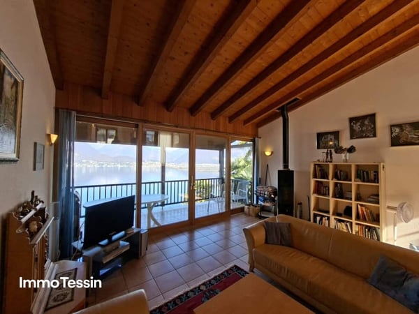Haus mit atemberaubender 180 Panorama-Seesicht auf den Lago Maggiore, Terrasse, Garten und direkter Zufahrt 7