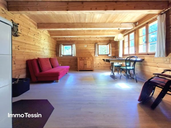 Ein wahres Alpenparadies: Authentisches und saniertes Rustico & ein unabhängiges Atelier und 3 Parzellen voller Freiheit auf 11000 m2 Grund 8