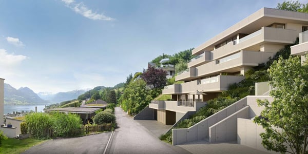 Neubau Terrassenwohnungen mit See- und Bergsicht 3