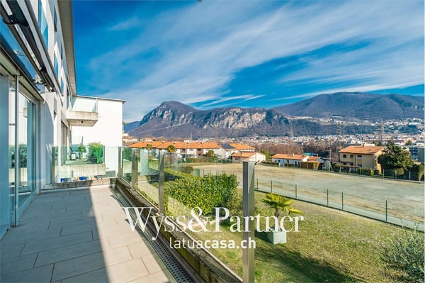 Rancate, luminoso e moderno 1.5 locali 1