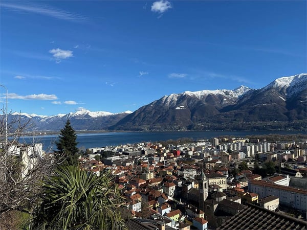 Locarno Monti, terreno con progetto approvato 2