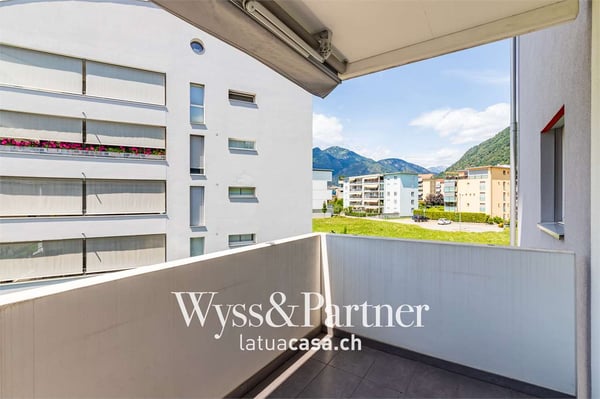 Ascona - Luminoso 2.5 locali con ampio balcone e posteggio incluso 11