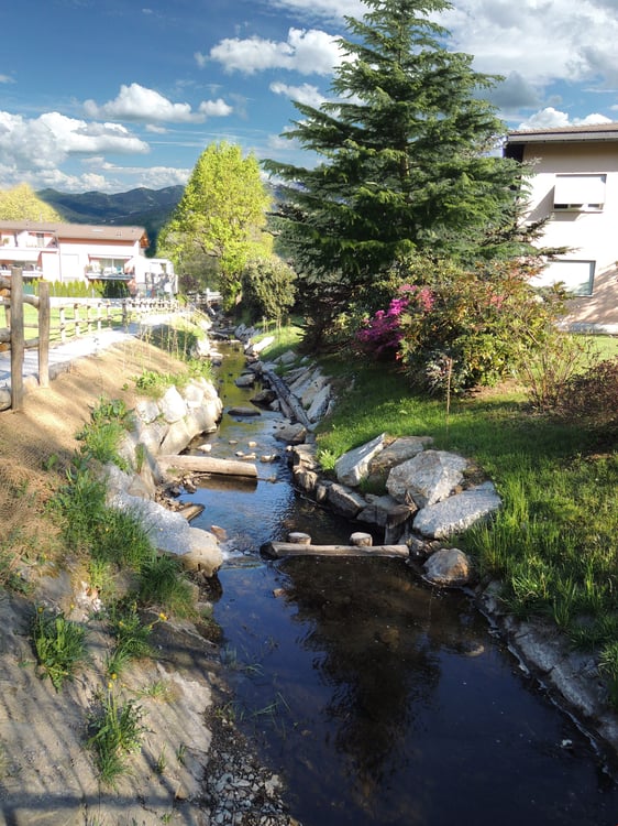 1.5 locali con Giardino a Ponte Capriasca 16