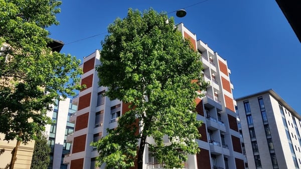 Lugano, centro, , Luminoso Attico con Terrazza, Balcone, Cantina, Posto Auto coperto. 1