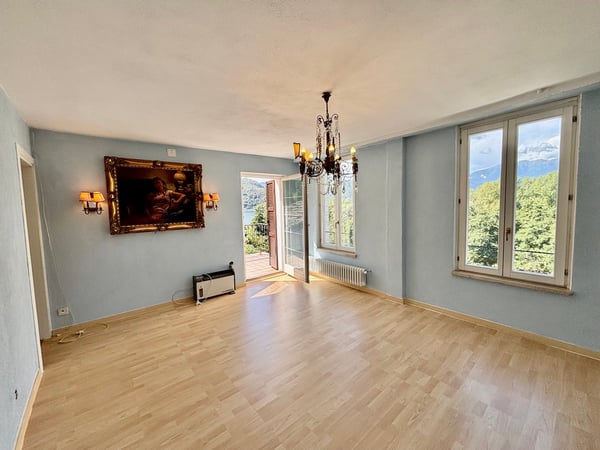 Casa unifamiliare con vista panoramica a Figino + 2 lotti terreno 6