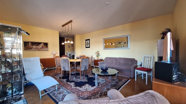 Fronte Lago di Lugano, Spazioso Appartamento loc 3,5, due bagni,  con Terrazza, cantina. 8
