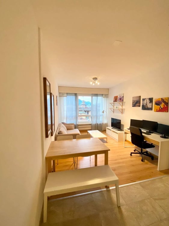 Centro Lugano, Piano Attico con due appartamenti di loc 2,5, Terrazze, Posto Auto coperto. 13