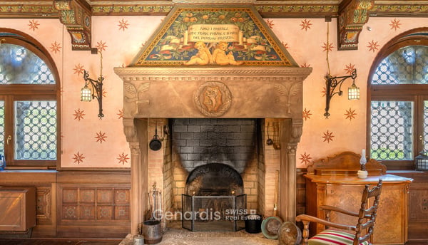 Villa storica di grande fascino, con forte carattere storico e decorativo. 13