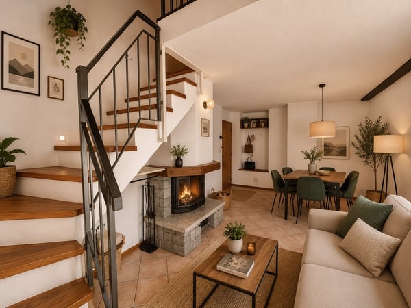 Splendida casa mono/bifamiliare di 8 locali a Curio