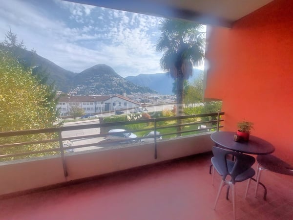 Lugano: Luminoso Appartamento 3.5 Locali con vista lago e città 1