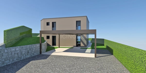 Esclusiva villa moderna da costruire a Dino – progetto approvato 5