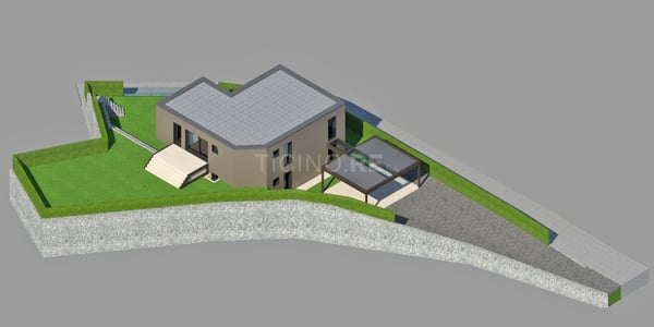 Esclusiva villa moderna da costruire a Dino – progetto approvato 8