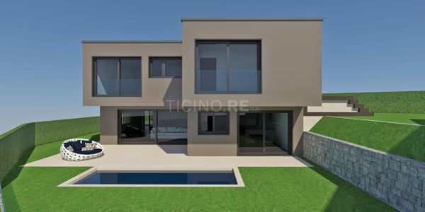 Esclusiva villa moderna da costruire a Dino – progetto approvato 6