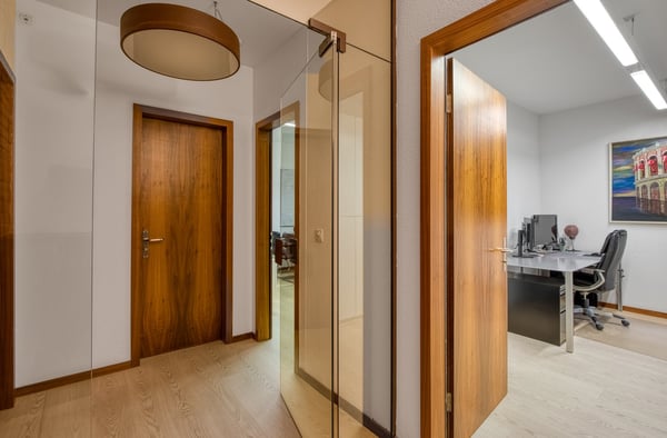 Elegante ufficio/appartamento di 4.5 locali con terrazza a due passi dal parco Ciani 6