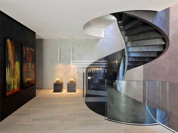 Villa di design con piscina interna a Lugano 2