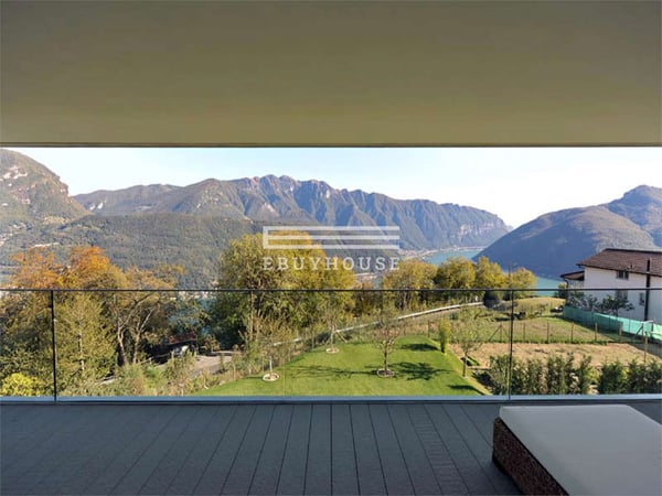 Villa di design con piscina interna a Lugano 8