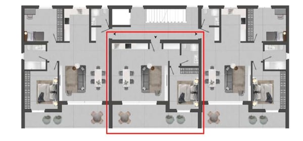 Comodo appartamento nuovo con terrazza 9