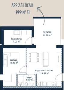 Appartamento a Biasca con giardino 5