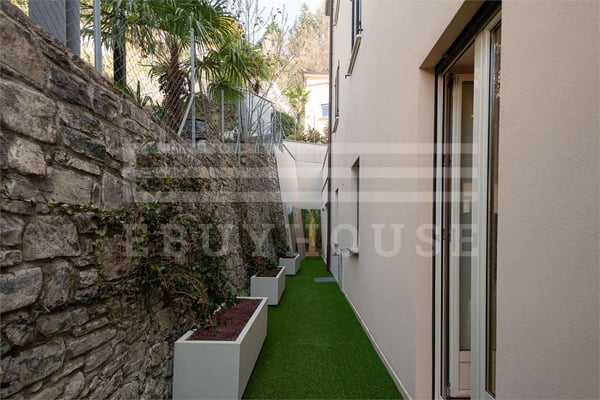 Appartement Cassarate avec jardin 13
