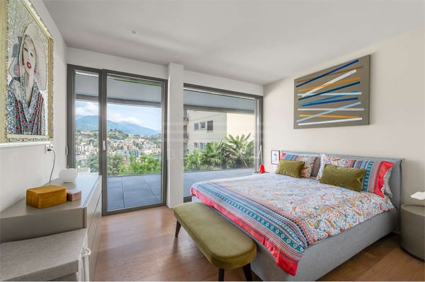 Attico in vendita a Lugano con vista lago 6