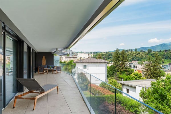 Attico in vendita a Lugano con vista lago 5