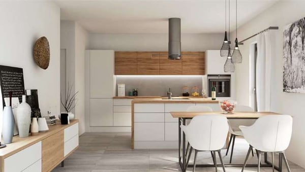 Appartamento 3.5 locali con giardino privato in vendita a Vacallo 3