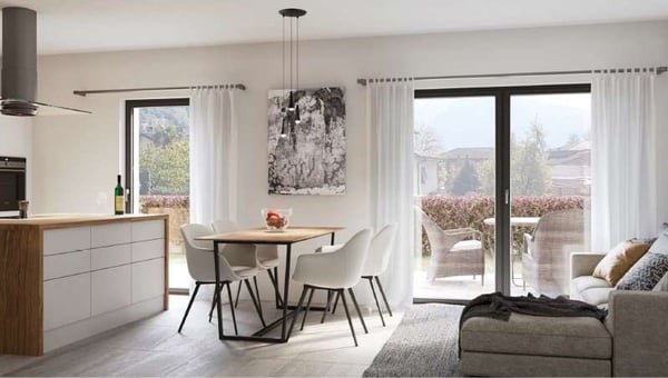 Appartamento 3.5 locali con giardino privato in vendita a Vacallo 4