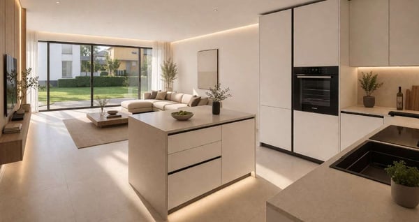 Elegante villetta nuova con giardino in zona residenziale immersa nel 3