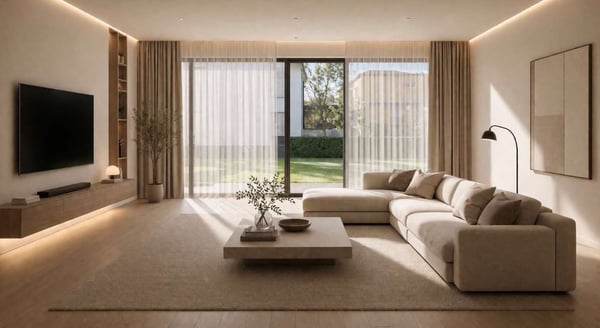 Elegante villetta nuova con giardino in zona residenziale immersa nel 8