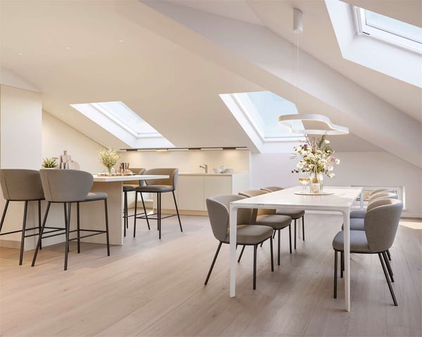 Appartamento 1.5 locali mansardato in palazzina storica in centro a Be 1