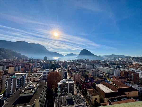 elegante 1 locali ultimo piano con splendida vista 1