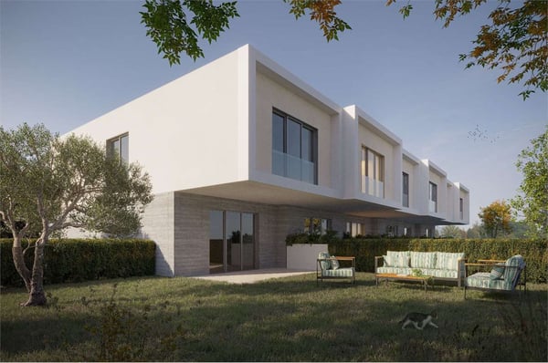 Nuova villetta a schiera con giardino privato e piscina 8