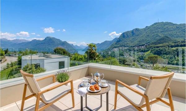 Prestigiosa villa moderna con SPA e vista panoramica sul Lago di Lugan 4