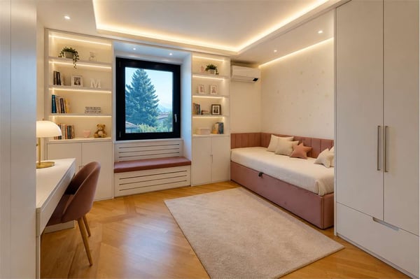 Elegante villa con piscina di fronte alla scuola americana. 9