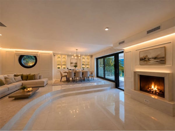 Elegante villa con piscina di fronte alla scuola americana. 3