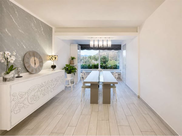 Appartamento moderno arredato in affitto con vista panoramica sul lago 3