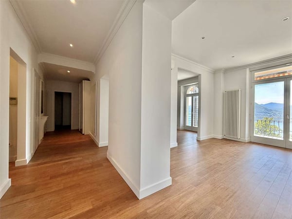 Appartamento di 3.5 locali con vista lago e piscina a Lugano Ruviglian 1