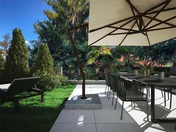 LUGANO | ULTIMA SELEZIONE | 5.5 LOCALI CON GIARDINO PRIVATO 2