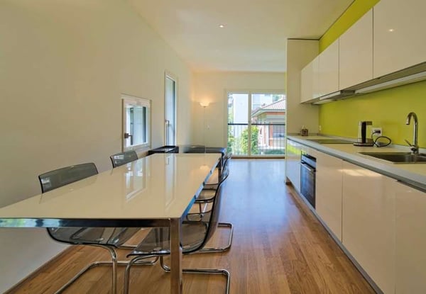 In affitto a Lugano centro, loft ammobiliato con veranda 4