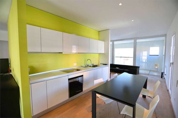 In affitto a Lugano centro, loft ammobiliato con veranda 1