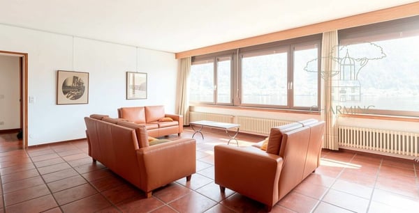 Villa Fronte Lago con Darsena Privata a Morcote 9
