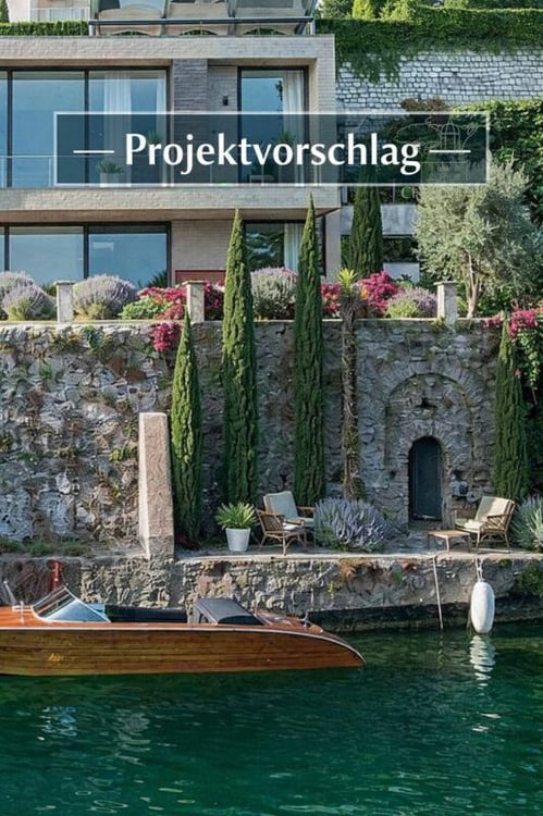 Villa Fronte Lago con Darsena Privata a Morcote 12