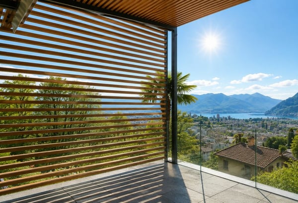Pura - Elegante attico di 4.5 locali con ampia terrazza coperta e vista lago