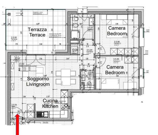 NUOVO 1.5 LOC SEMIARREDATO CON TERRAZZA 12