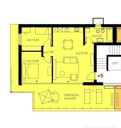 CAPRIASCA: 1.5 LOC. CON AMPIA TERRAZZA E GIARDINO 9