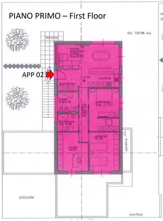RANCATE: 1.5 loc. in villetta bifamiliare - nuova edificazione 3