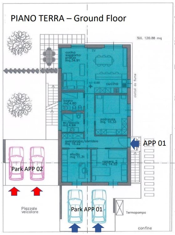RANCATE: 1.5 loc. in villetta bifamiliare - nuova edificazione 4