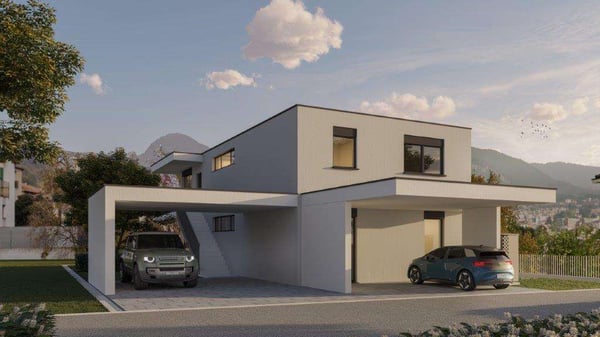 NUOVI 1.5 LOCALI IN VILLA BIFAMILIARE 1